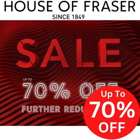 house of fraser sale.